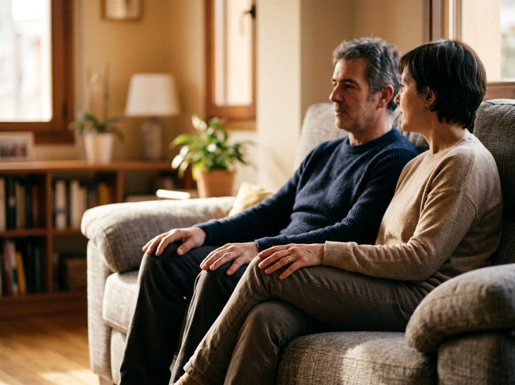 Pareja en una sesión de coaching en Ponferrada