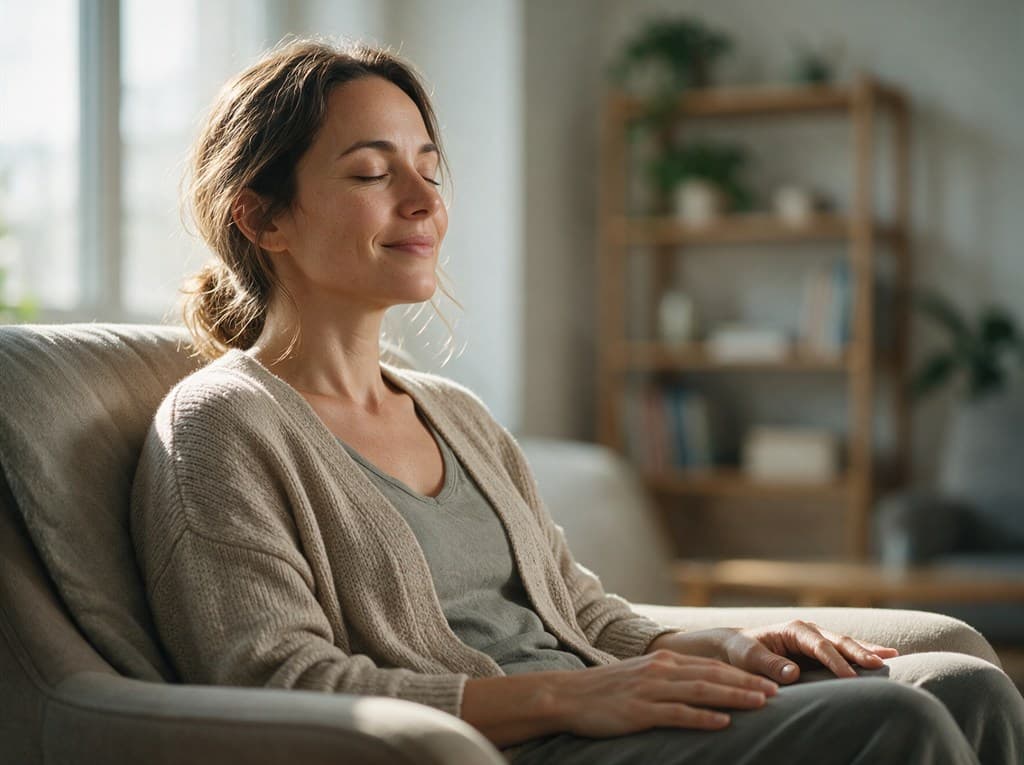 Persona trabajando el equilibrio emocional en una sesión de coaching en Ponferrada